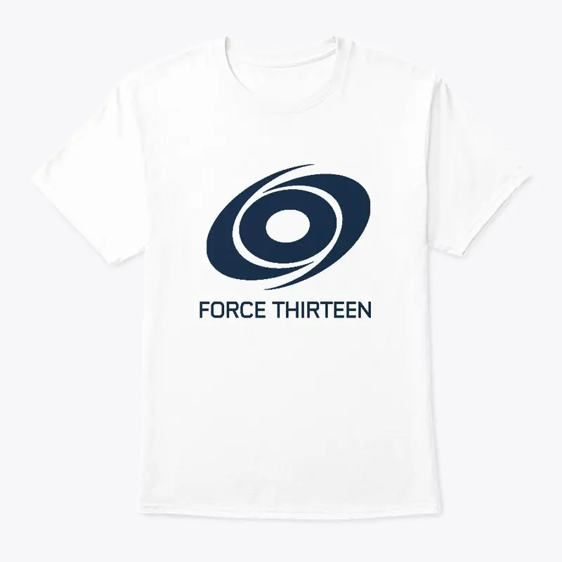 Force Thirteen Branded T-Shirt (White)