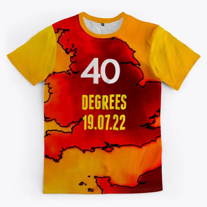 40 Degrees Commemorative Shirt